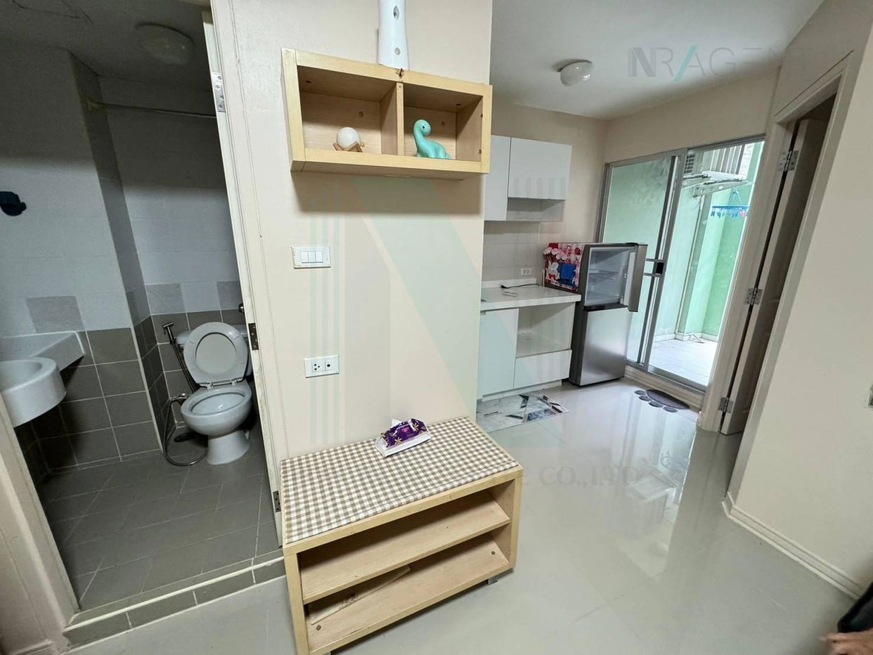 picture For Rent Condo LUMPINI CONDO TOWN BODINDECHA - RAMKHAMHAENG Building B, Floor 1,1 bed room, Room size 28 sqm - 4/8