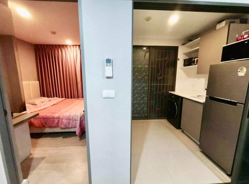 code : C69 ให้เช่าคอนโด เมโทรลักซ์ รัชดา (Metroluxe Ratchada) | ชั้น 1 ใกล้ MRT สุทธิสาร และ MRT ห้วยขวาง พร้อมเฟอร์ฯ เครื่องใช้ไฟฟ้าครบ