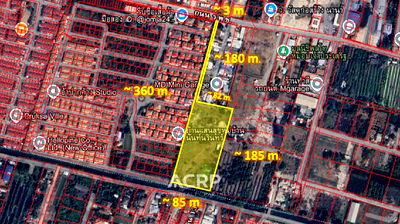 Land for sale Pathumthani : Land for Sale, 10 Rai Next to R.P.C. Road Lak Hok Pathum Thani Near Rangsit University Ref no.00155628