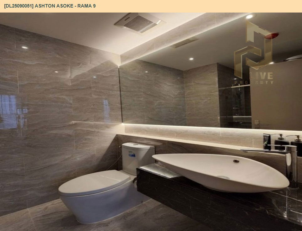 picture DL25090051 Condo for rent, Ashton Asoke - Rama 9 near MRT พระราม 9, ready to move in, call urgently 0656133286 LineID @655ebbvc - 19/20
