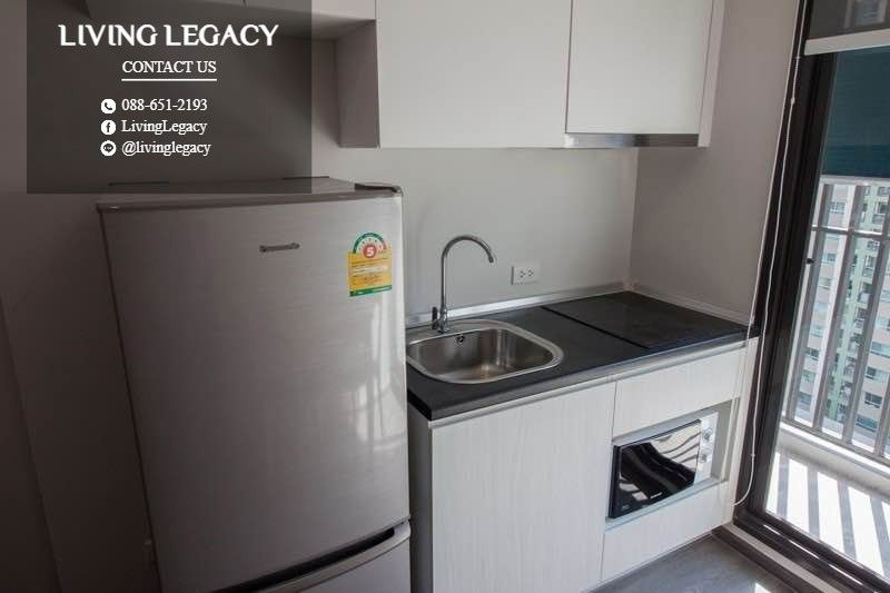 picture SJ7YD7 Condo For Rent Rich Park @ Triple Station 26 Sq.M. Floor 12 line id : @livinglegacy - 5/10