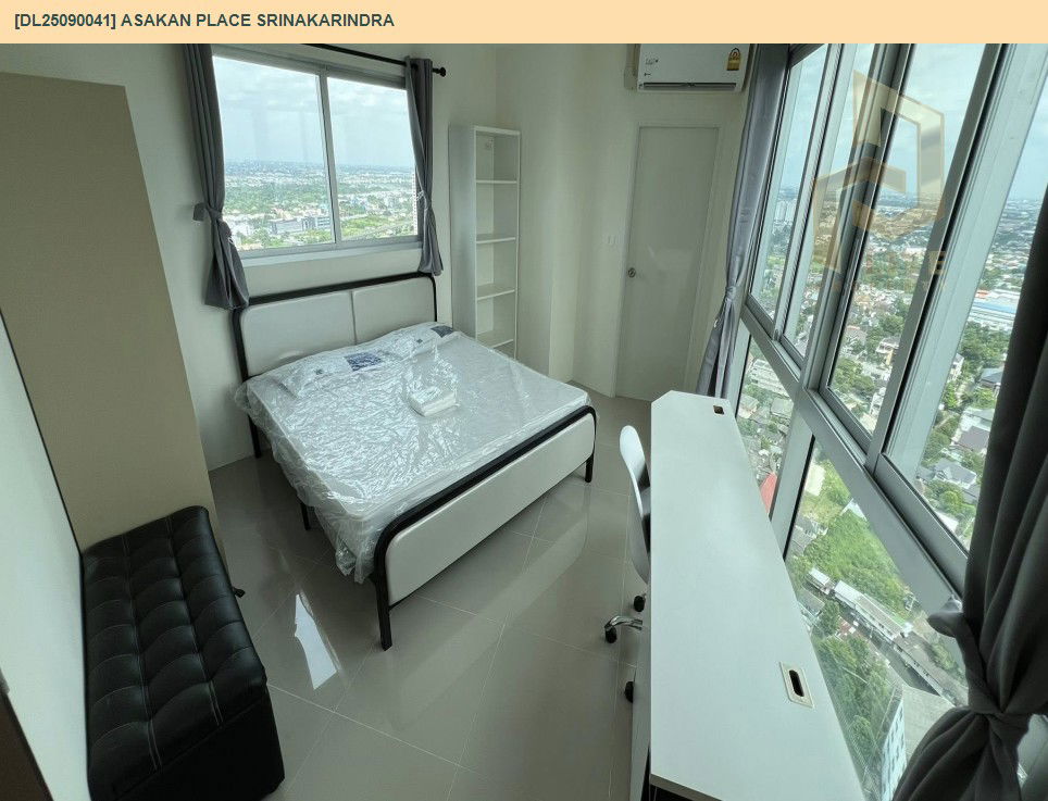 รูป DL25090041 ให้เช่าคอนโด อัสสกาญจน์ เพลส ศรีนครินทร์ (Asakan Place Srinakarindra) ใกล้ AIRPORT RAIL LINK หัวหมาก พร้อมเข้าอยู่ โทรด่วน 0638692663 LineID @534wlwof - รูปที่ 2/8