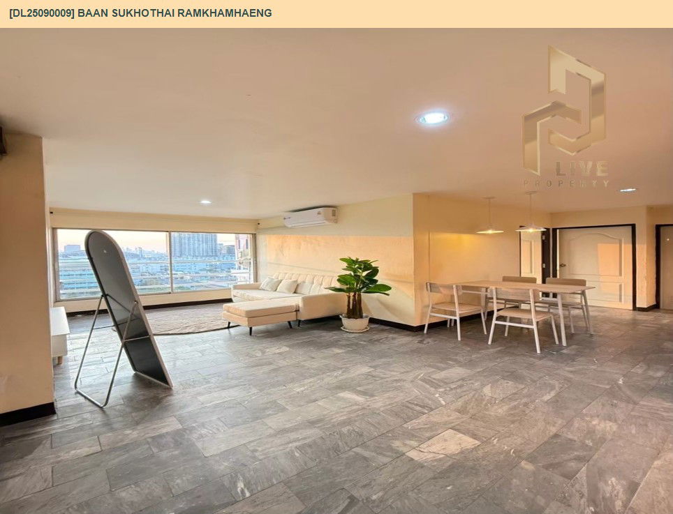 picture DL25090009 Condo for rent, Baan Sukhothai Ramkhamhaeng near -, ready to move in, call urgently 0656133286 LineID @655ebbvc - 3/12