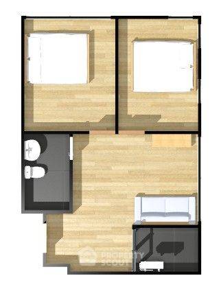 picture 2-BR Condo at B Republic Condominium near BTS Udom Suk (ID 2003719) - 16/20