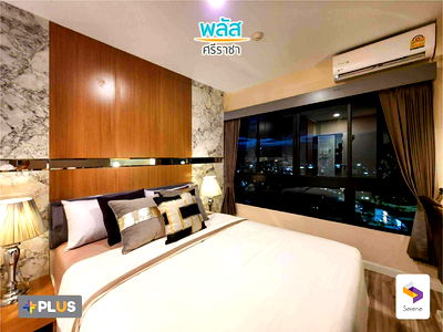 Condos for sale : For sale 34 Sq.m Plus condo Sriracha 