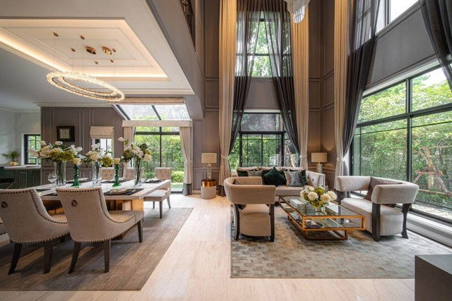 picture Luxury 2-storey detached house for sale, Chivawan Pinklao-Sathorn, land area 112 sq m, usable area 333 sq m, 4 bedrooms | 5 bathrooms - 11/11