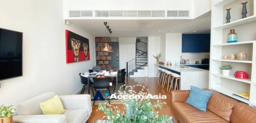 รูป 🔼🔽 AccomA 📩 Fully Furnished Duplex modern art 2 beds for SALE at The Empire Place (AA26881) - รูปที่ 3/14