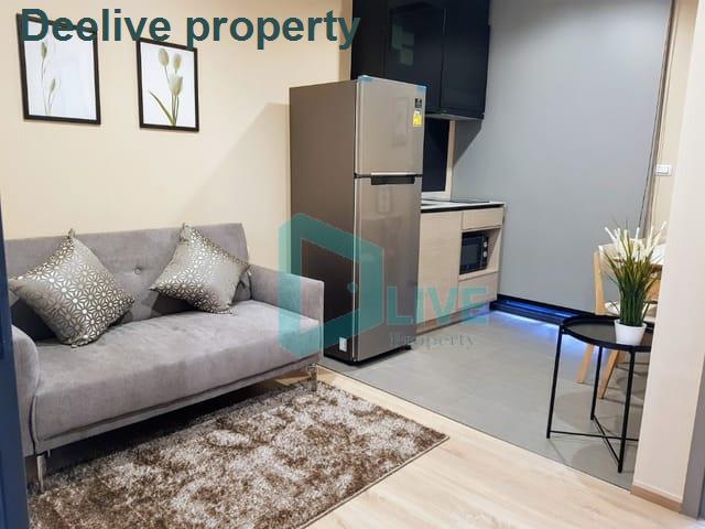 picture DL008551 Condo for rent, The Base Garden Rama 9  near Airport Rail Link Ramkhamhaeng, ready to move in, call urgently 0656133286 LineID @655ebbvc - 4/8