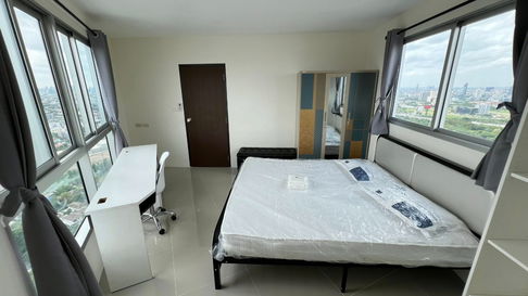 WS3010 [For rent] Asakan Place Srinakarindra 🚆 MRT Srinakarin 38 💰 Rent only 19,000 baht/month