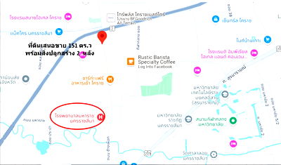ที่ดิน วิทยาลัยอาชีวศึกษา นครราชสีมา : ขาย ที่ดิน ทำเลทองใจกลางเมืองโคราช ติดถนนช้างเผือก เนื้อที่ 1 งาน 51 ตรว ผังเมืองสีชมพูประเภทชุมชน ย่านเศรษฐกิจสำคัญของโคราช