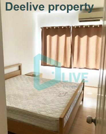 picture DL001390 Condo for rent, A Space Play Ratchada - Sutthisarn near MRT สุทธิสาร, ready to move in, call urgently 0656133286 LineID @655ebbvc - 3/8
