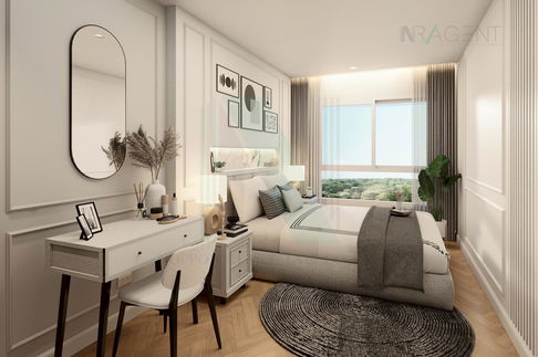 📌 For Sell Condo THE KITH PLUS NAWAMIN Building B, Floor 8,1 bed room, Room size 31 sqm