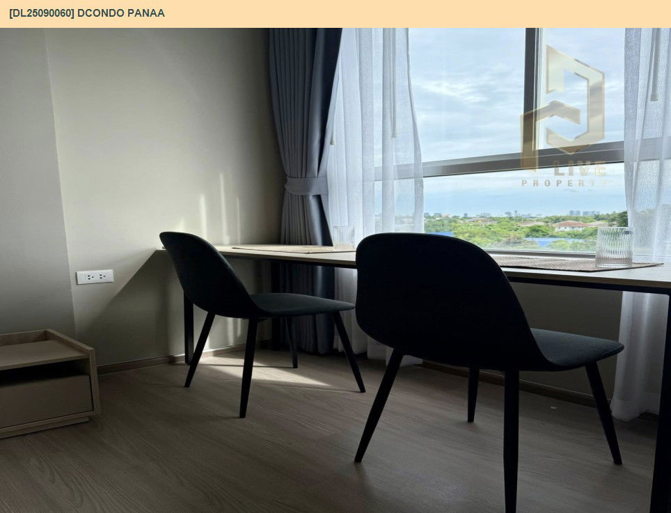 picture DL25090060 Condo for rent, dcondo panaa near -, ready to move in, call urgently 0656133286 LineID @655ebbvc - 6/11