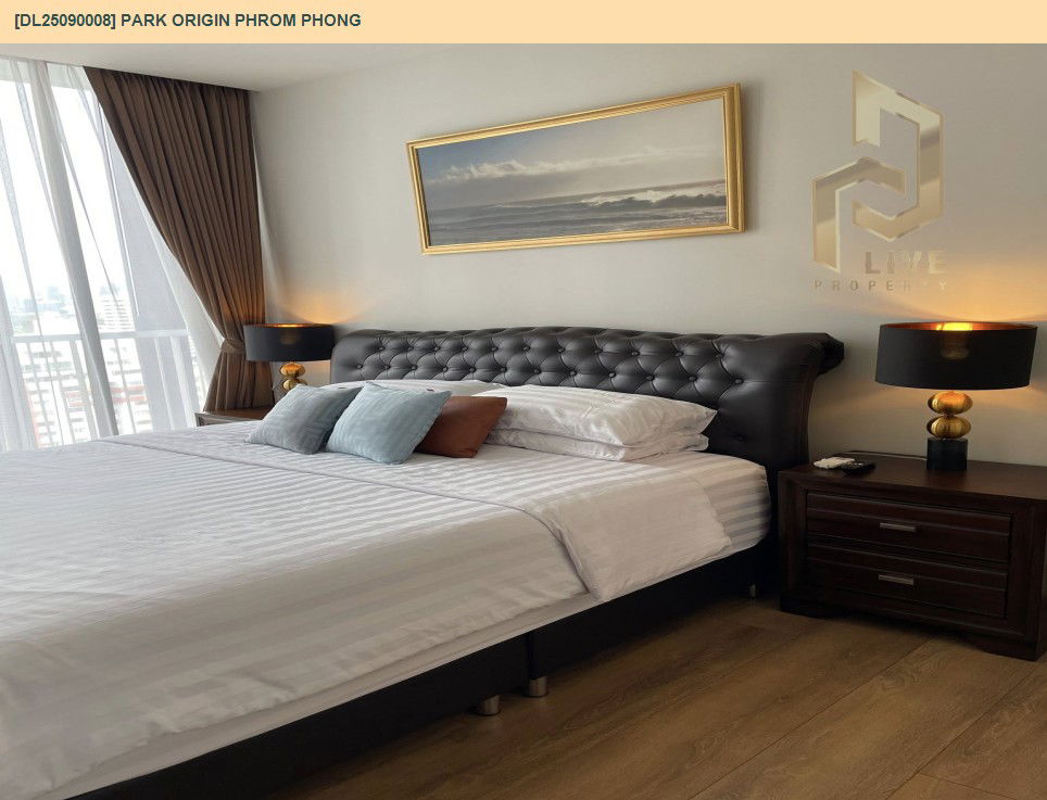 picture DL25090008 Condo for rent, PARK ORIGIN PHROM PHONG near BTS Phrom Phong, ready to move in, call urgently 0656133286 LineID @655ebbvc - 3/20