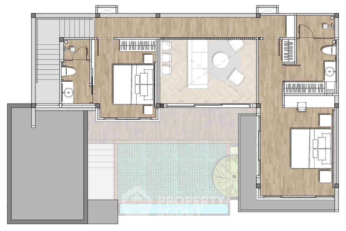 picture 4-BR House at Alisa Pool Villa in Thalang (ID 1293301) - 35/35