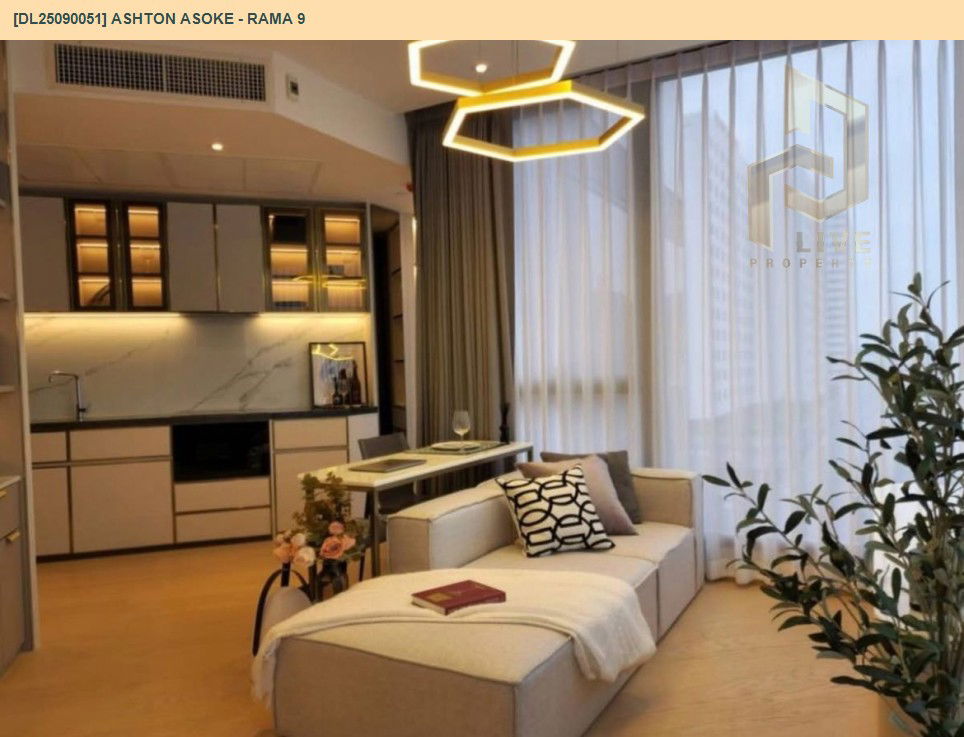 picture DL25090051 Condo for rent, Ashton Asoke - Rama 9 near MRT พระราม 9, ready to move in, call urgently 0656133286 LineID @655ebbvc - 2/20