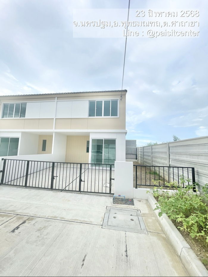 รูป ให้เช่าบ้านพฤกษา มหิดล-ศาลา อยู่ซอยศาลายา 5/8 (ซอยสุวรรณา) - รูปที่ 1/9