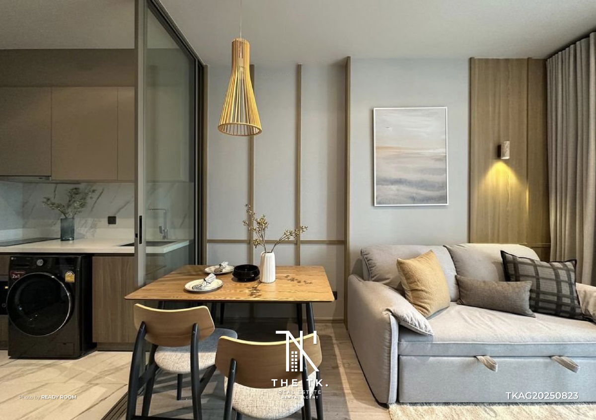รูป [THE TK.] ให้เช่าคอนโด Rhythm Ekkamai Estate ขนาด 35 ตร.ม. 1 ห้องนอน 1 ห้องน้ำ ตกแต่งจัดเต็ม! ใกล้ BTS เอกมัย | ติดต่อคุณทีเค Line ID @637ilhsj - รูปที่ 4/17