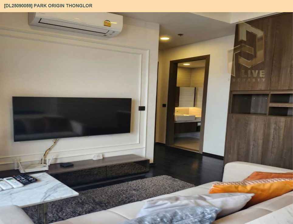 picture DL25090059 Condo for rent, PARK ORIGIN THONGLOR near BTS Thong Lo, ready to move in, call urgently 0656133286 LineID @534wlwof - 5/14