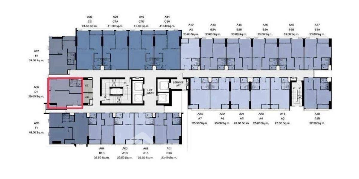 picture 1-BR Condo at Mazarine Ratchayothin near BTS Ratchayothin (ID 2290145) - 13/14