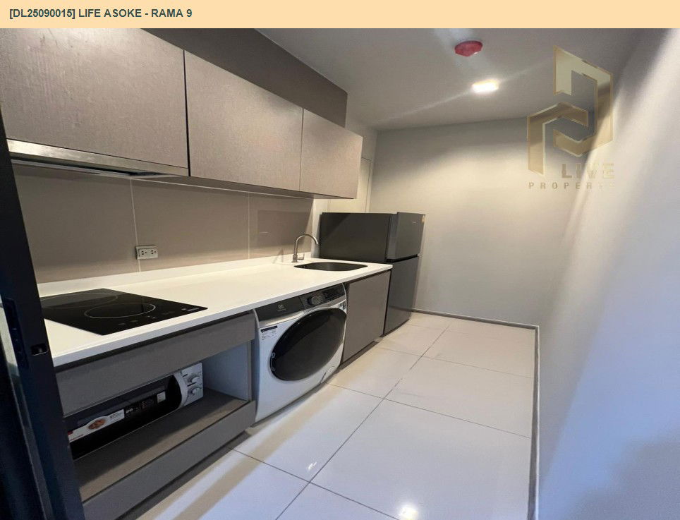 picture DL25090015 Condo for rent, Life Asoke - Rama 9 near MRT พระราม 9, ready to move in, call urgently 0656133286 LineID @534wlwof - 10/10