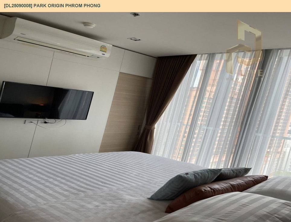 picture DL25090008 Condo for rent, PARK ORIGIN PHROM PHONG near BTS Phrom Phong, ready to move in, call urgently 0656133286 LineID @655ebbvc - 14/20