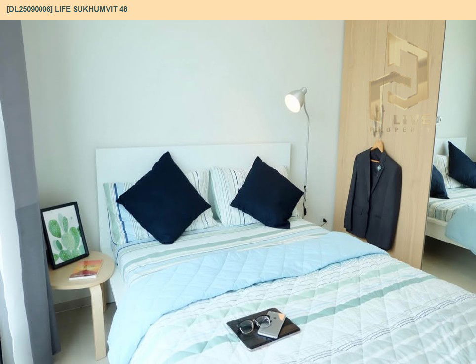 picture DL25090006 Condo for rent, Life Sukhumvit 48 near BTS Phra Khanong, ready to move in, call urgently 0656133286 LineID @655ebbvc - 3/8