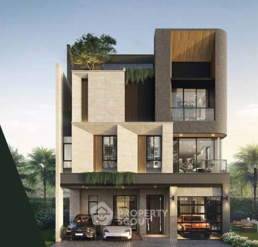 4-bed house for sale, 500 sqm, 16.5 sq wah, The Palm Residences Pattanakarn