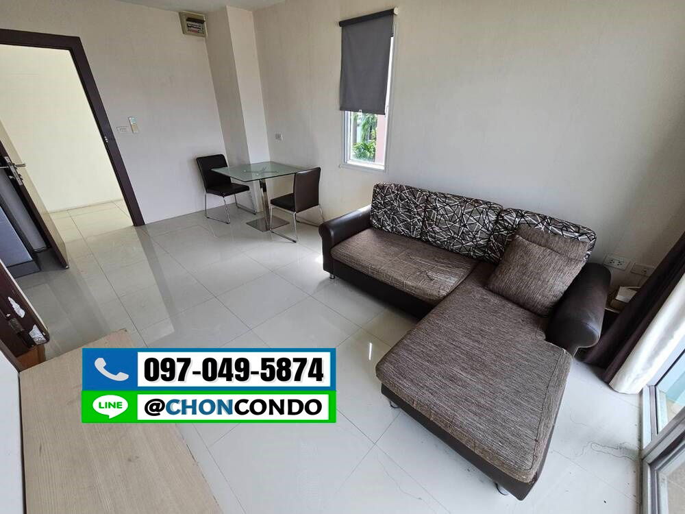 รูป Park siri ตึกA ชั้น4 บางแสน ชลบุรี ---------ห้องใหญ่ + แอร์2ตัว--------Tel 097-049-5874 (Line: @choncondo มี@ด้วย) - รูปที่ 7/14