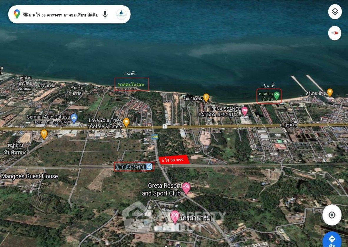 picture 14,632 m² Land for Sale in Na Chom Thian (ID 1327443) - 4/6