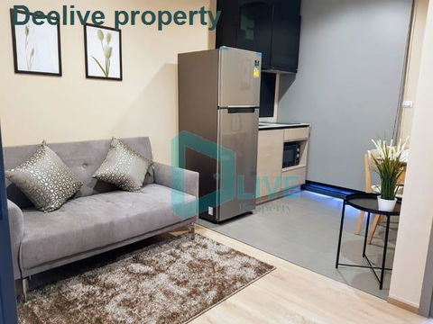 DL008551 Condo for rent, The Base Garden Rama 9  near Airport Rail Link Ramkhamhaeng, ready to move in, call urgently 0656133286 LineID @655ebbvc