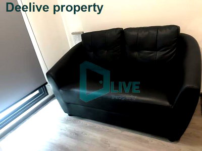 Condos for rent : DL007966 Condo for rent, Rich Park @ Triple Station near ARL Hua Mak, ready to move in, call urgently 0653619502 LineID @952jdxxk