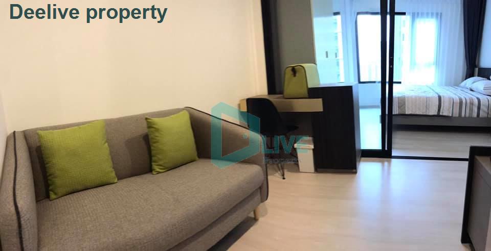picture DL007083 Condo for rent, Life Asoke - Rama 9 near MRT พระราม 9, ready to move in, call urgently 0800343450 LineID @655ebbvc - 3/8