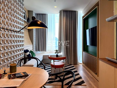 Condos for sale Soi Ekamai (Sukhumvit 63) : 2 Beds Brand New 53.08 sq.m. High Fl. Unit Center Thong Lor Area and Close to BTS Thong Lo at Noble Form Thonglor Condo / For Sale