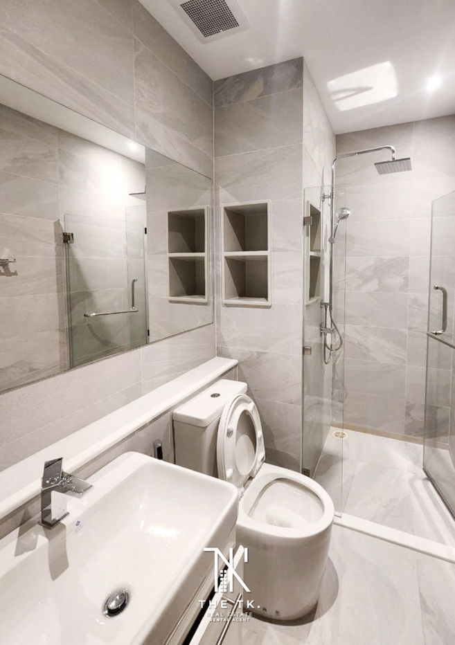 รูป [THE TK.] ให้เช่าคอนโด Rhythm Ekkamai Estate ขนาด 35 ตร.ม. 1 ห้องนอน 1 ห้องน้ำ มี Wifi ใกล้ BTS เอกมัย | ติดต่อคุณทีเค Line ID @637ilhsj - รูปที่ 9/11