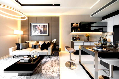 ขายคอนโด : คอนโด 1-ห้องนอน ที่ เดอะ แบงค็อก ทองหล่อ ใกล้ BTS ทองหล่อ (ID 1448587)