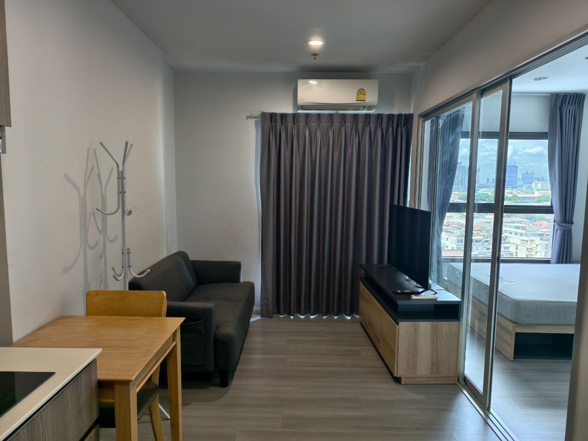 picture New unit for rent !! Parkland Charan Pinklao 1 bed 1 bath 34.5 sqm. - 1/6