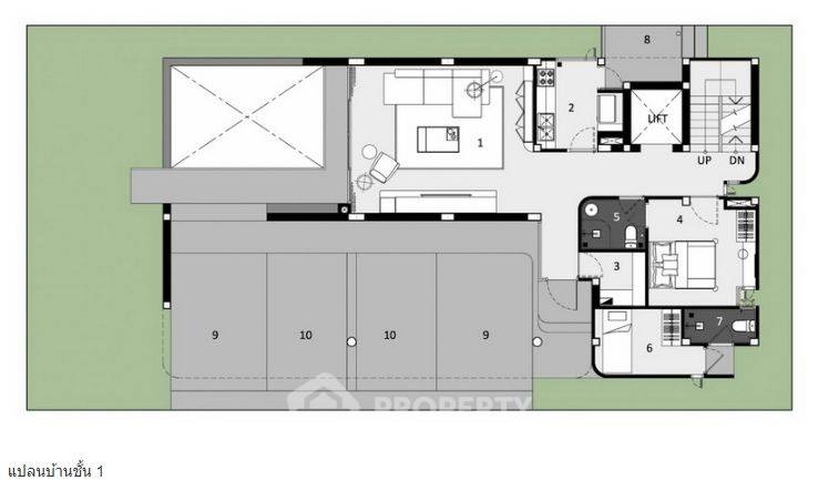 picture 5-BR House at ARQ10 near ARL Hua Mak (ID 1418406) - 14/15