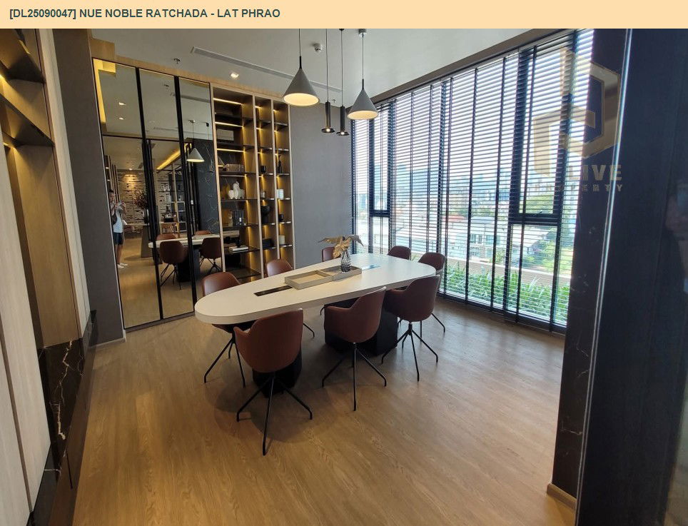picture DL25090047 Condo for rent, Nue Noble Ratchada - Lat Phrao near MRT ลาดพร้าว, ready to move in, call urgently 0656133286 LineID @655ebbvc - 11/13