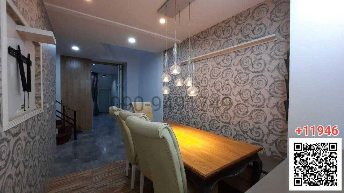 picture Townhouse for rent, 4 floors, Warathornville Village, Phatthanakan 44, ready to move in - 6/7