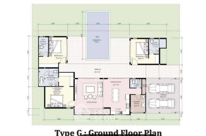 picture 6-BR Villa close to Map Prachan Lake (ID 1443446) - 4/5