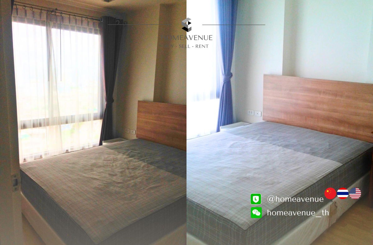 รูป เช่าคอนโด《Casa Condo Asoke-Dindaeng》✨ ปรับโฉมใหม่ทั้งห้อง พร้อมเข้าอยู่ทันที 🚇 ติด MRT พระราม 9 📲 Line: @homeavenue | ราคาพิเศษ 💥HA-171 - รูปที่ 4/6