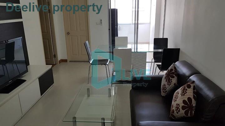 picture DL005709 Condo for rent, Supalai Park Asoke - Ratchada near MRT พระราม 9, ready to move in, call urgently 0656133286 LineID @655ebbvc - 1/8