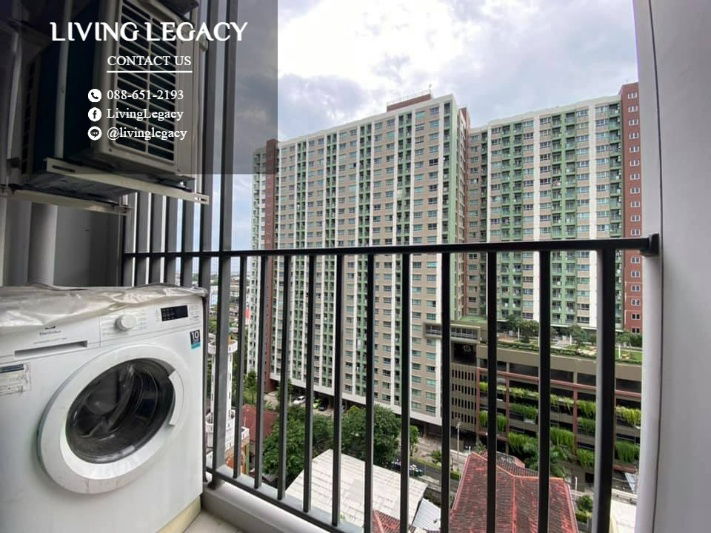 picture SJ7YD7 Condo For Rent Rich Park @ Triple Station 26 Sq.M. Floor 12 line id : @livinglegacy - 10/10