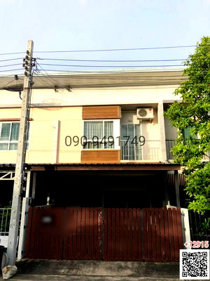 Townhouses for rent : Townhouse for rent, 2 floors, Villette Lite, Phatthanakan 38, ready to move in