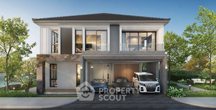 4-bed house for sale, 390 sqm, 97 sq wah, Thung Khru