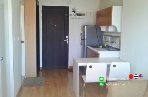 เช่าคอนโด《Casa Condo Asoke-Dindaeng》✨ ปรับโฉมใหม่ทั้งห้อง พร้อมเข้าอยู่ทันที 🚇 ติด MRT พระราม 9 📲 Line: @homeavenue | ราคาพิเศษ 💥HA-171