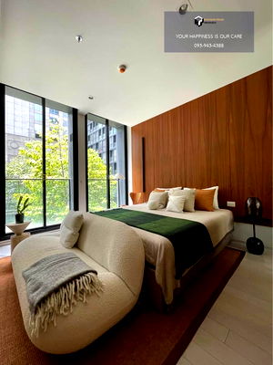 Condos for rent BTS Chit Lom : Noble Ploenchit | Garden facing unit !! private comfortable for sleep #2025090311673