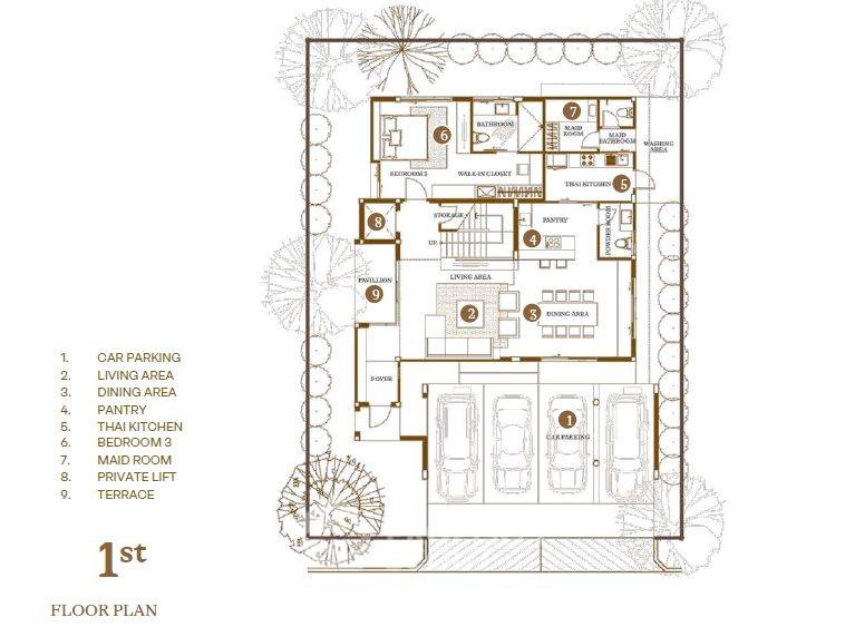 รูป บ้าน 4-ห้องนอน ที่ เนอวานา คอลเลคชั่น กรุงเทพกรีฑา ใน สะพานสูง (ID 1387372) - รูปที่ 6/6