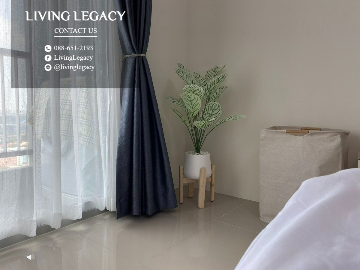 picture SLDZMT Condo For Rent Asakan Place Srinakarindra 30 Sq.M. Floor 26 line id : @livinglegacy - 11/19